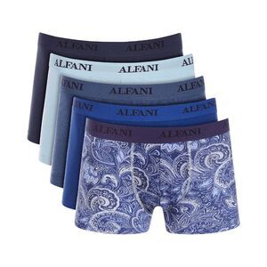 ALFATECH by ALFANI Men's 5-Pk. Moisture-Wicking Trunks - Blue S